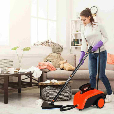 1500W Powerful Multi - Purpose Steam Cleaner With 18 Accessories - Aroflit