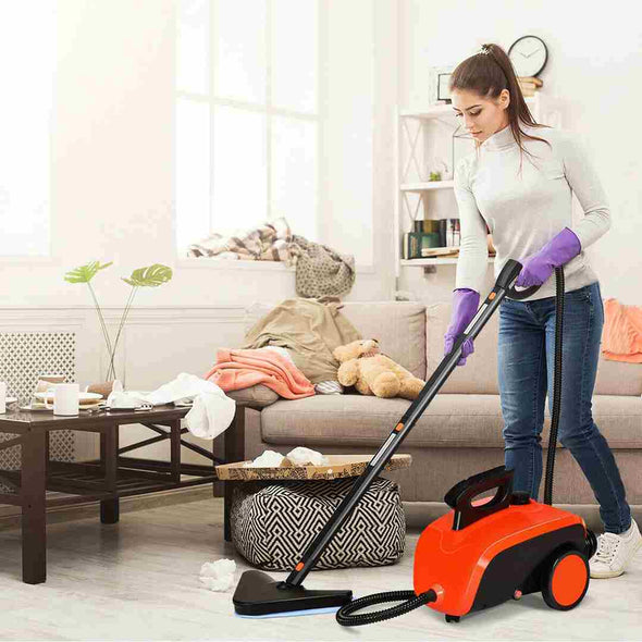 1500W Powerful Multi - Purpose Steam Cleaner With 18 Accessories - Aroflit