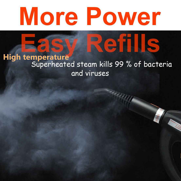 1500W Powerful Multi - Purpose Steam Cleaner With 18 Accessories - Aroflit