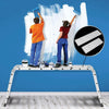 15.5FT Telescoping Extension Ladder - Aluminium collapsible ladder - Aroflit