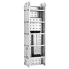 15.5FT Telescoping Extension Ladder - Aluminium collapsible ladder - Aroflit