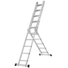 15.5FT Telescoping Extension Ladder - Aluminium collapsible ladder-Aroflit