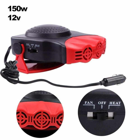 2 In 1 Auto Car Portable Heater And Fan - Aroflit