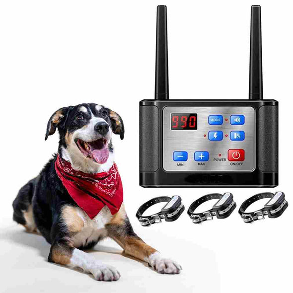 2 in 1 Arofence Wireless Dog Fence & Training Collar - Aroflit