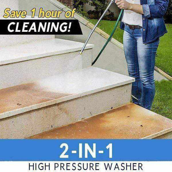 2 In 1 High Pressure Power Washer - Aroflit