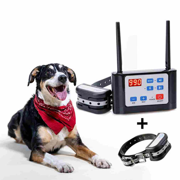 2 in 1 Arofence Wireless Dog Fence & Training Collar - Aroflit