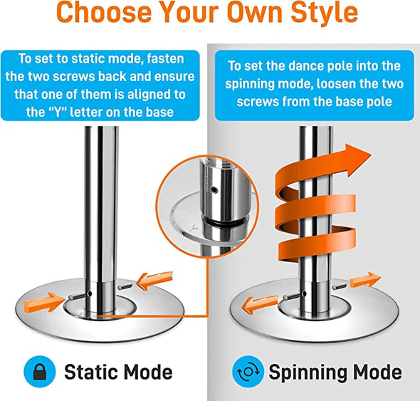 20" Dance Pole Extension Tube - Aroflit