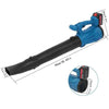 21V Battery Operated Heavy - Duty Cordless Leaf Blower Vacuum 2 Batteries - Aroflit