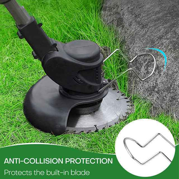 21V Electric Cordless Lawn Grass Weed Wacker Edge Trimmer - Aroflit