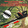 21V Garden Electric Cordless Hedge Trimmer Cutter with 2 Batteries - Aroflit