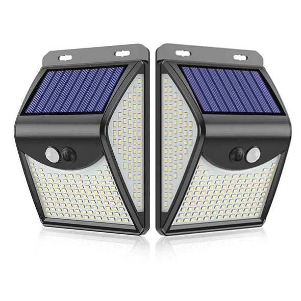 244 LED Solar Lamp with Motion Sensor - LED Solar Outdoor Lights for Patio - Aroflit