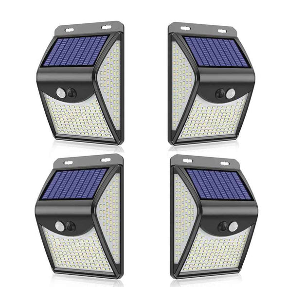 244 LED Solar Lamp with Motion Sensor - LED Solar Outdoor Lights for Patio - Aroflit