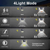 244 LED Solar Lamp with Motion Sensor - LED Solar Outdoor Lights for Patio - Aroflit
