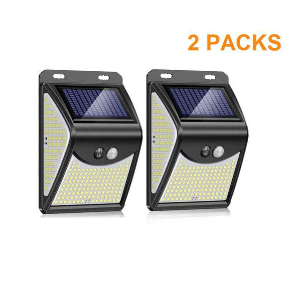 244 LED Solar Lamp with Motion Sensor - LED Solar Outdoor Lights for Patio - Aroflit