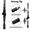 2x Ultralight Trekking Hiking Pole Walking Stick With Adjustable Anti - Shock - Aroflit
