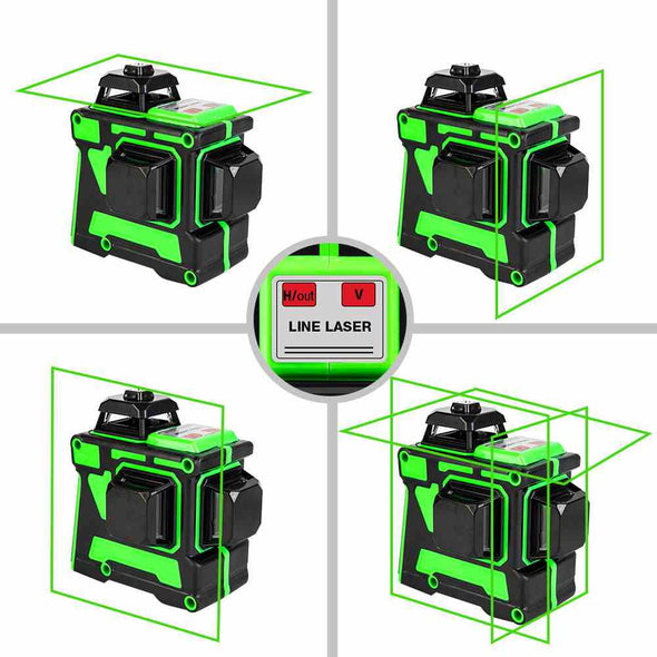 360° Self Leveling Laser Level for Indoor & Outdoor - Aroflit