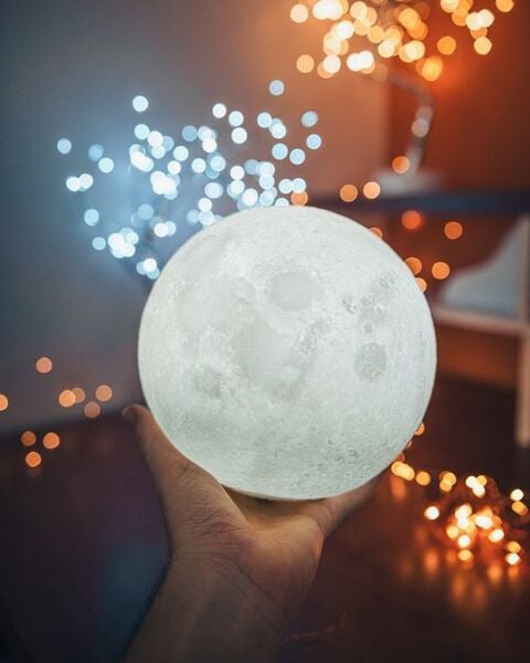 3D Moon Lamp Humidifier - Essential Oil Diffuser Moon Humidifier - Aroflit