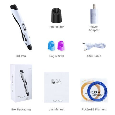 3D Pen - Professional 3D Printing Pen with LED Display - Aroflit