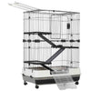 4 - level Rabbit Hutch - 43”L Indoor Bunny Cage - Aroflit