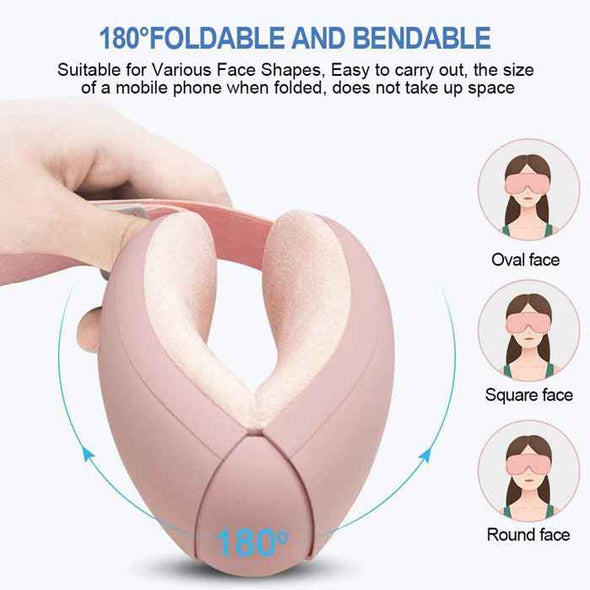4D Smart Electric Vibration Bluetooth Eye Massager for Relief - Aroflit