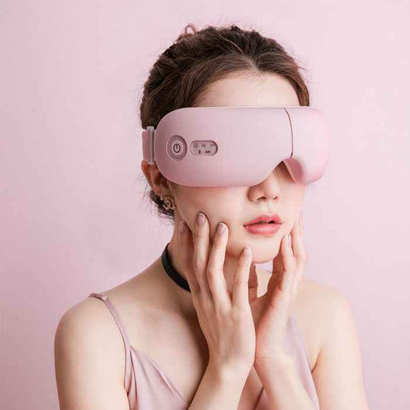 4D Smart Electric Vibration Bluetooth Eye Massager for Relief - Aroflit