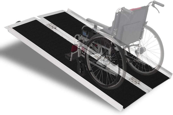 4ft Portable Threshold Wheelchair Ramp for Handicape Access at Home - Aroflit