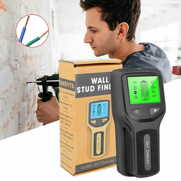 5 in 1 Electronic Stud Finder Wall Scanner - Aroflit