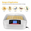 55 Digital chicken egg incubator Hatcher with automatic egg turning - Aroflit