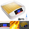 55 Digital chicken egg incubator Hatcher with automatic egg turning - Aroflit