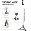 6 In 1 Wireless Bluetooth Selfie Stick Tripod - Aroflit
