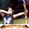 62" Wooden Archery Takedown Recurve Bow and Arrow for Hunting - Aroflit