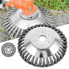8 Inch Indestructible Steel Wire Weed Trimmer Blade - Steel Wire Weed Brush Head - Aroflit