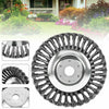 8 Inch Indestructible Steel Wire Weed Trimmer Blade - Steel Wire Weed Brush Head - Aroflit