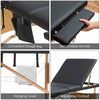 84"L Folding Portable Massage Table - Facial Spa Beauty Salon Bed - Aroflit