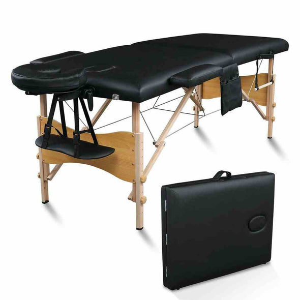 84"L Folding Portable Massage Table - Facial Spa Beauty Salon Bed-Aroflit