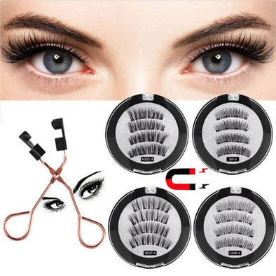 8D Quantum Magnetic Eyelashes with Soft Magnet Technology - Aroflit