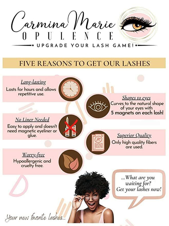8D Quantum Magnetic Eyelashes with Soft Magnet Technology - Aroflit