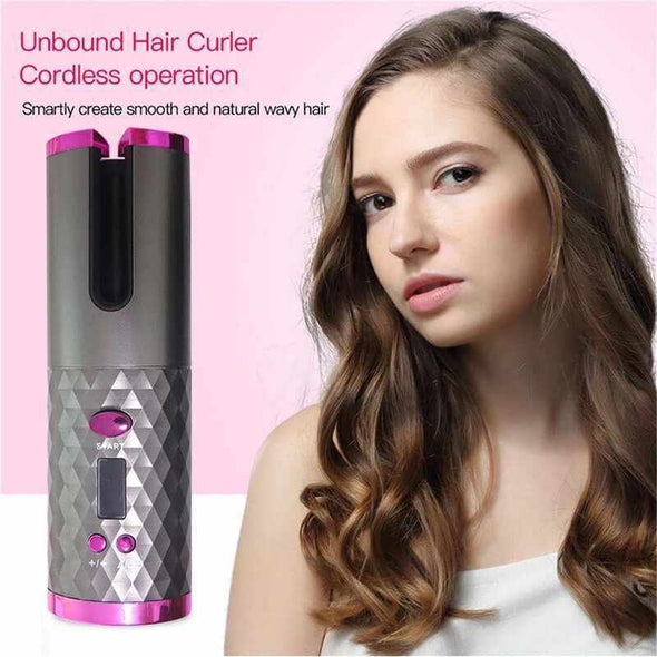 Cordless Auto Rotating Waver Hair Curling Iron - Aroflit™