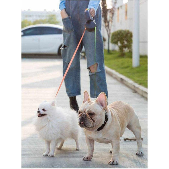 No Tangle LED Double Dog Leash - Aroflit™