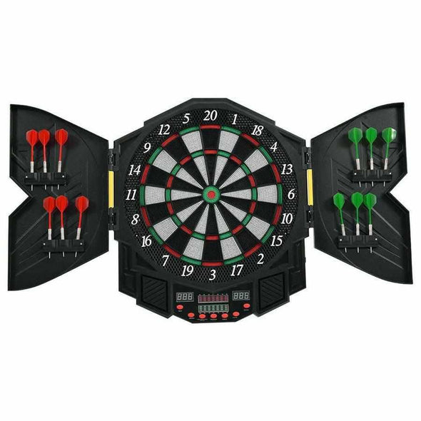 Professional Electronic Dartboard Cabinet Set With LCD Display - Aroflit™