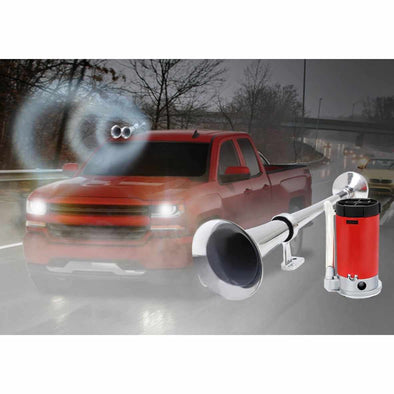 Airdio™ 12V 150dB Compressor Air Horn for Truck, Train, Car, Van, Boat, with Tubes - Aroflit