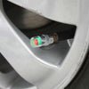 Smart Valve Stem Caps - Tire Pressure Monitor 3 Color Eye Alert - Aroflit