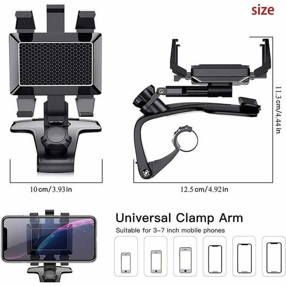 HolderStarX - Universal 1200 Degrees Rotation Car Phone Holder - Aroflit