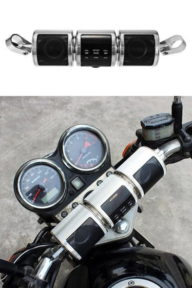 Waterproof Motorcycle Bluetooth Handlebar Speakers - Motorcycle Stereo Speaker - Aroflit™