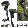 A Pair 2 Gears Tree Climbing Spikes Set Adjustable Lanyard Rope Rescue Belt - Aroflit