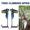 A Pair 2 Gears Tree Climbing Spikes Set Adjustable Lanyard Rope Rescue Belt - Aroflit