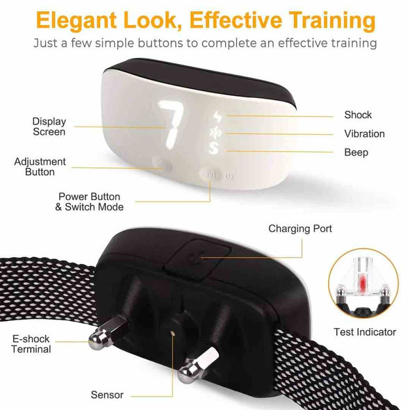 ABC™ Smart Dog Training Anti Barking Bark Collar - Aroflit