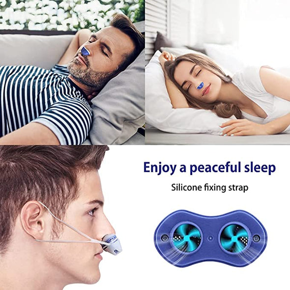 AIRING : Micro Cpap Anti Snoring Devices with 3 Adjustable Wind Speed