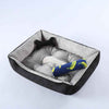 Anti - Anxiety Calming Comfy Bed for Dogs with Bone Design - Aroflit