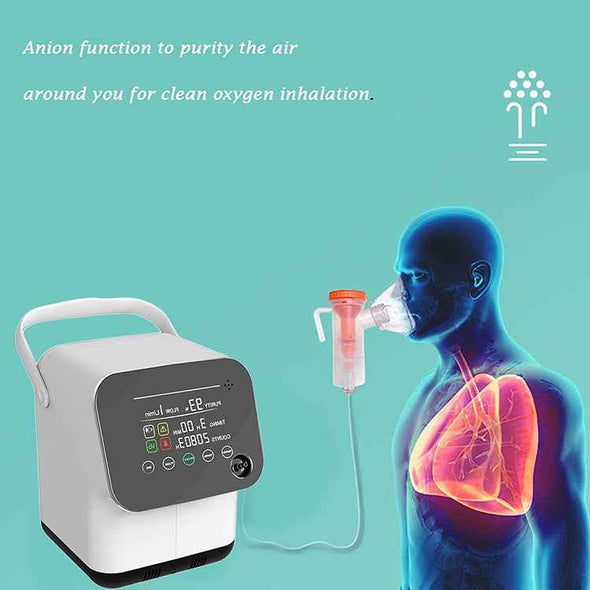 Aroflit™ 1 - 7L/Min Intelligent Home Oxygen Concentrator - Aroflit